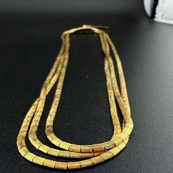 Złoty Naszyjnik "SNAKE" | JAK NOWY | 750 | 47.5G