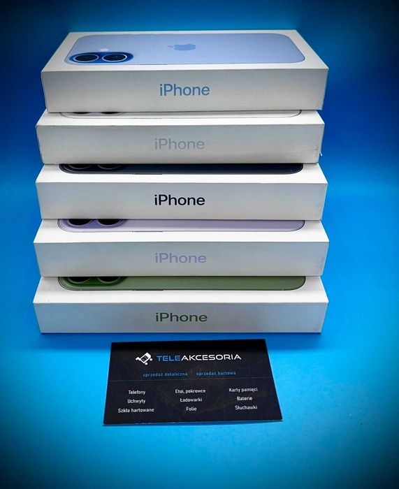 Apple Iphone 17 | SZTOS CENOWY! | 256gb | NOWE | KOLORY |Teleakcesoria