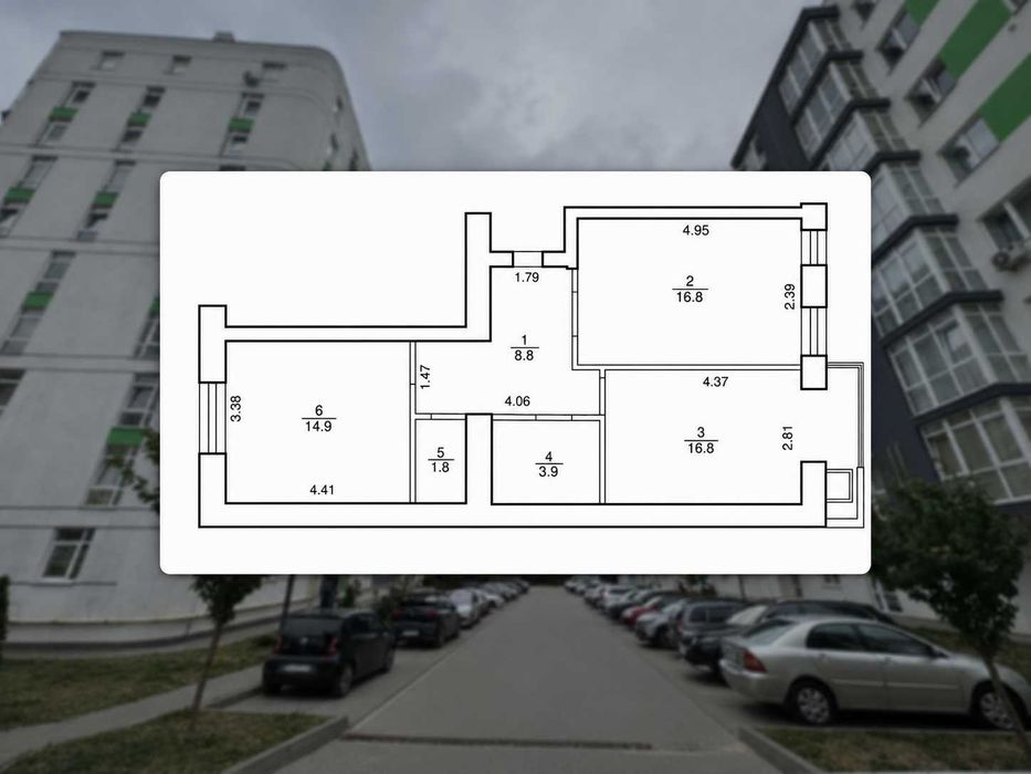 продаємо 2х кімн.квартиру|Винники|63 м²,4-ий поверх|новобудова