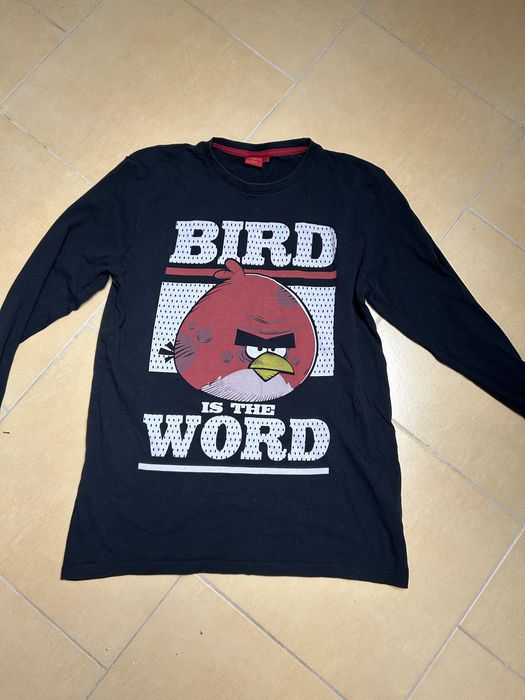 Bluza cienka longsleeve Angry birds