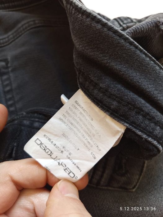Dsquared2 jeans męskie jak nowe