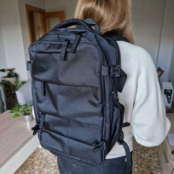 Plecak Do Samolotu 40x30x20 Wizzair Ryanair USB + GRATIS Kosmetyczka