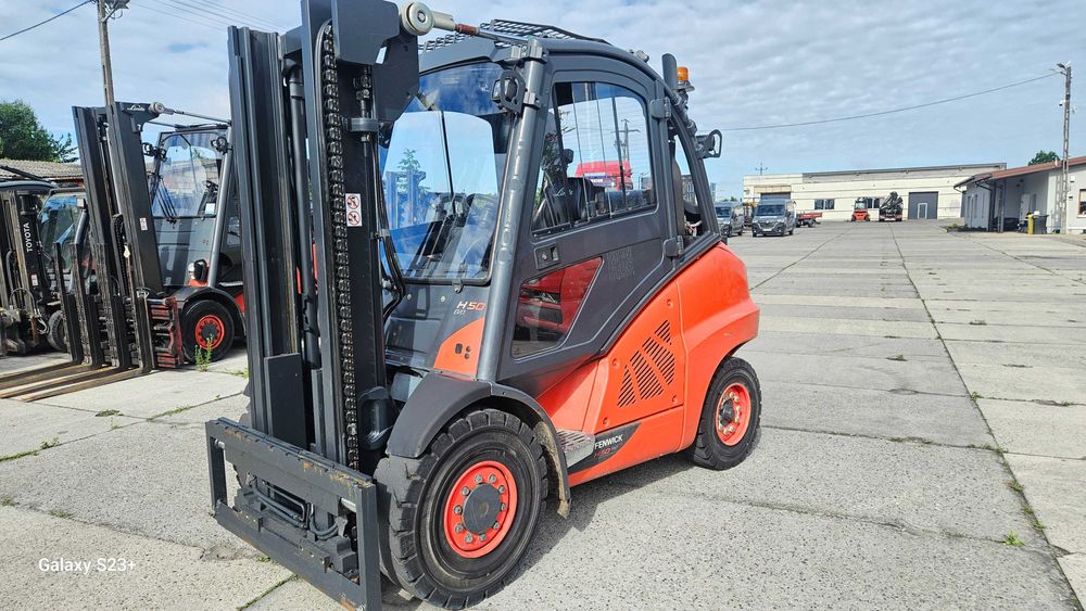 Wózek widłowy Linde H50T-02/600 2015r Kabina 6526mth