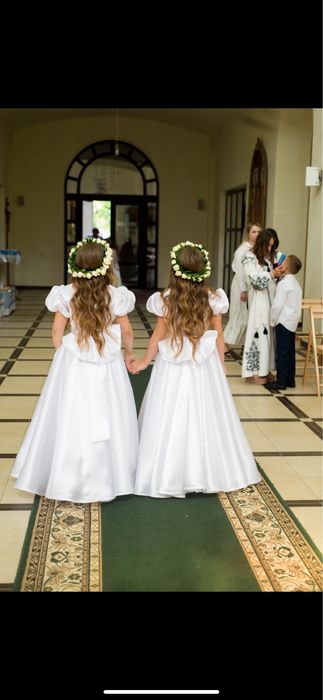 Плаття на перше причастя для двійнят