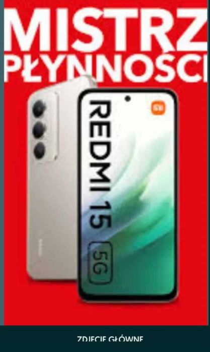 HIT. REDMI 15 5G. Bateria 7000. Pamięć 12\256gb. Ekran 6.9