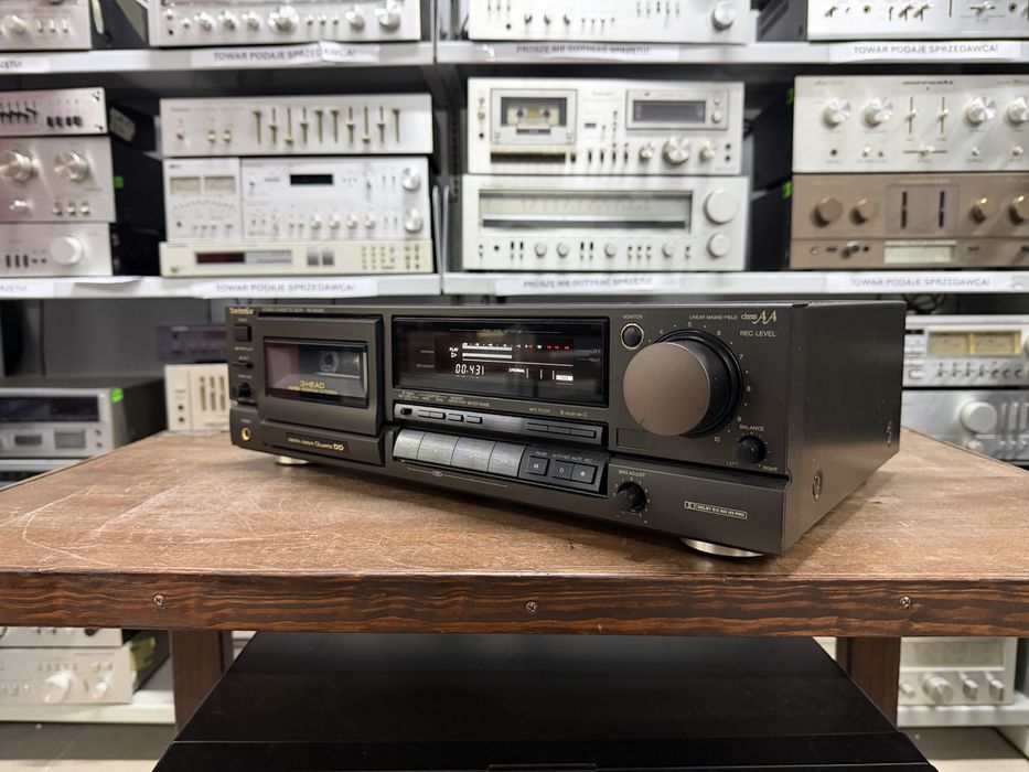 ‼️ Magnetofon kasetowy Technics RS-BX626 Direct Drive, 3Head, Audio Room