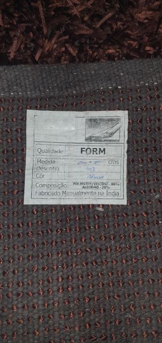 Carpete Cor Castanha