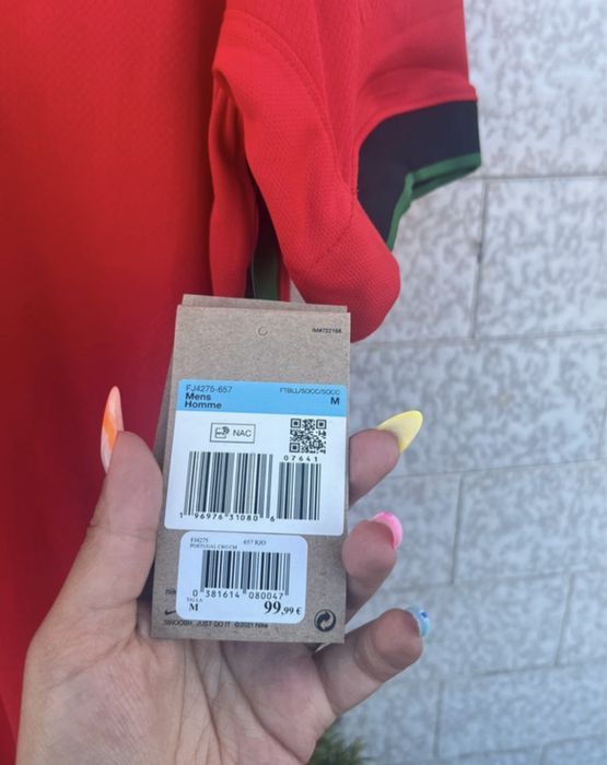 Camisola original da selecçao portuguesa