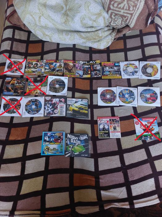 Gry rozne z: CD-Action,Play,Click,CyberMycha,SGK itd. 19 CD! Okazja !