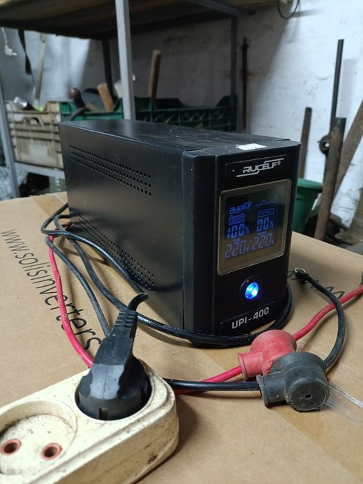 ИБП ДБЖ Rucelf UPI-400 для котла Чистая синусоида  Бесперебойник