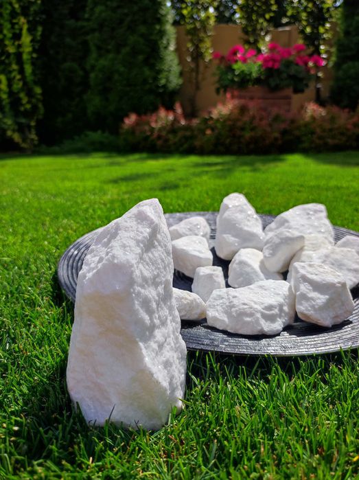 Kamień ozdobny Grys śnieżny thassos