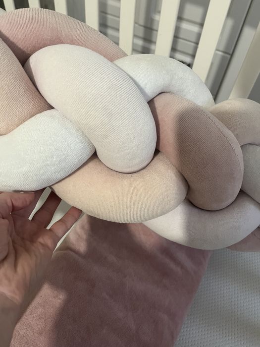 Дитяча постіль, косичка бортик, одіяло, простинь на резинці