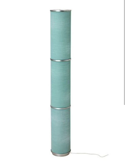 Candeeiro de chão azul