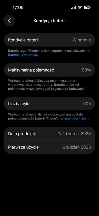 Iphone 15 Pro 128GB Black Titanium