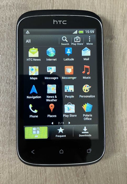 HTC Desire C Smartfon Czarny