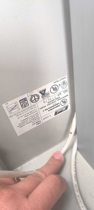 Quadro Elétrico de Automação c/ PLC Eberle e Fonte Omron (Completo)
