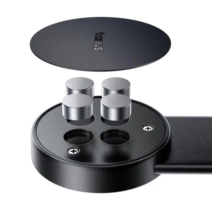 Автомобільний тримач Baseus PrimeTrip Magnetic Stick-On  C02 Android