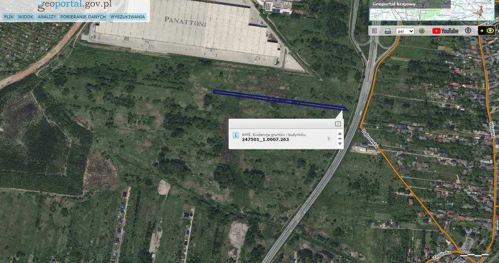 Naczelnik Urzędu Skarbowego w Sosnowcu - nieruchomość - grunt