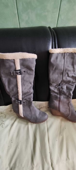 Kozaki z kożuszkiem