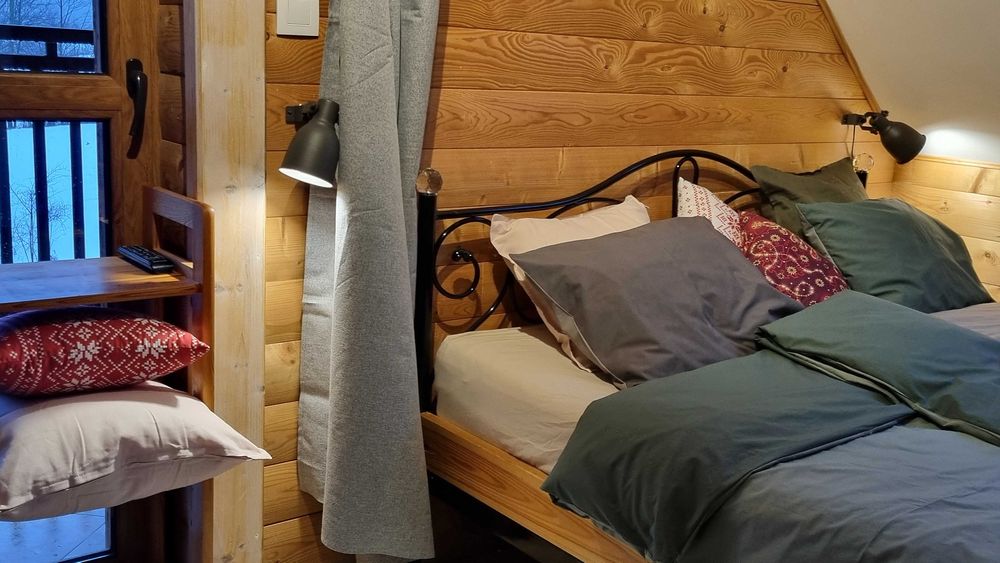 domek w górach z jacuzzi, na wyłączność z balią