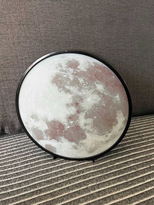 Ozdobna lampka RGB księżyc