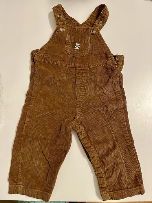 Sztruksowe ogrodniczki 74-80