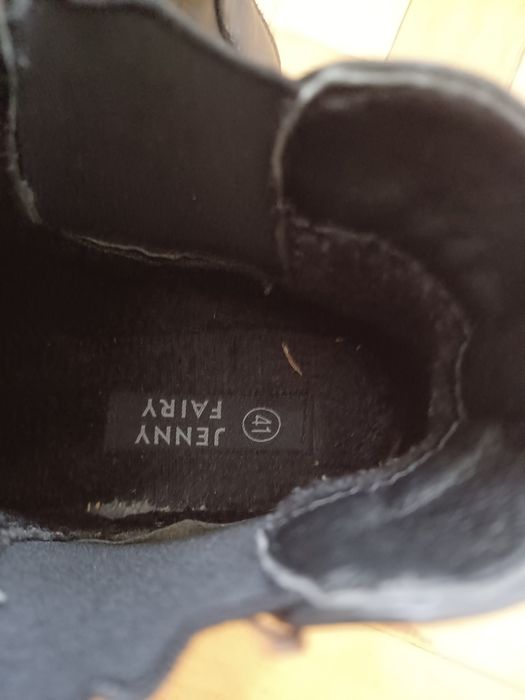 Buty 40/41 jenny fairy sztyblety damskie czarne