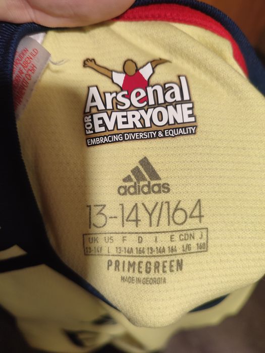 Футболка ФК Арсенал, з гостьової форми