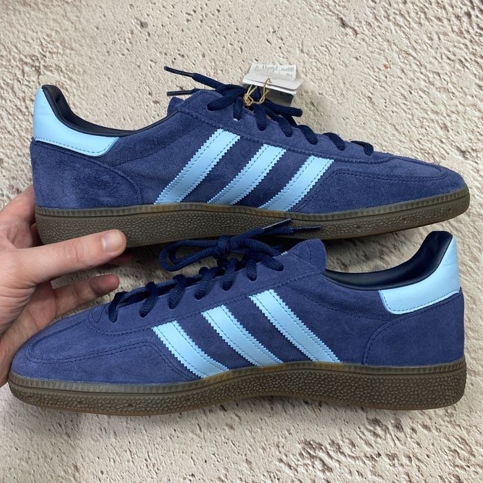 40 40.5 44 44.5 чоловічі кеди оригінал adidas handball spezial blue