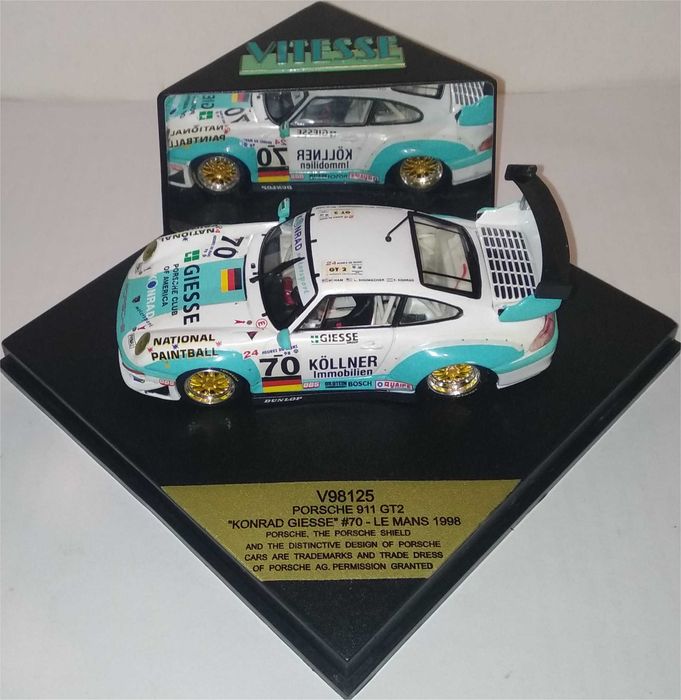 Porsche 911 GT2-Le Mans 1998- Franz Konrad, Larry Schumacher, Nick Ham