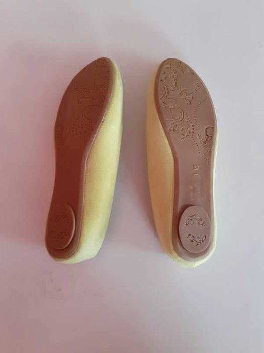 Nowe baleriny balerinki buty płaskie letnie żółte limonkowe Only 37