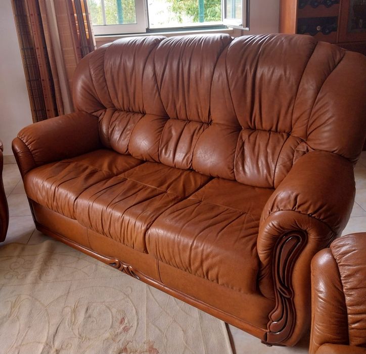 Vendo conjunto de sofás em óptimo estado