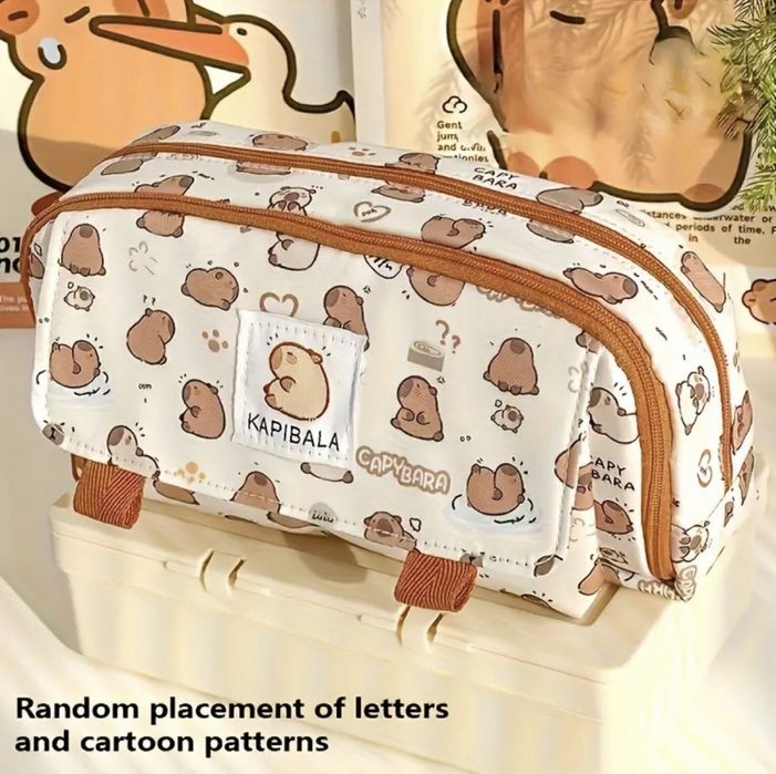 Школьный пенал Капибара Capybara шкільний пенал Капібара + подарунки