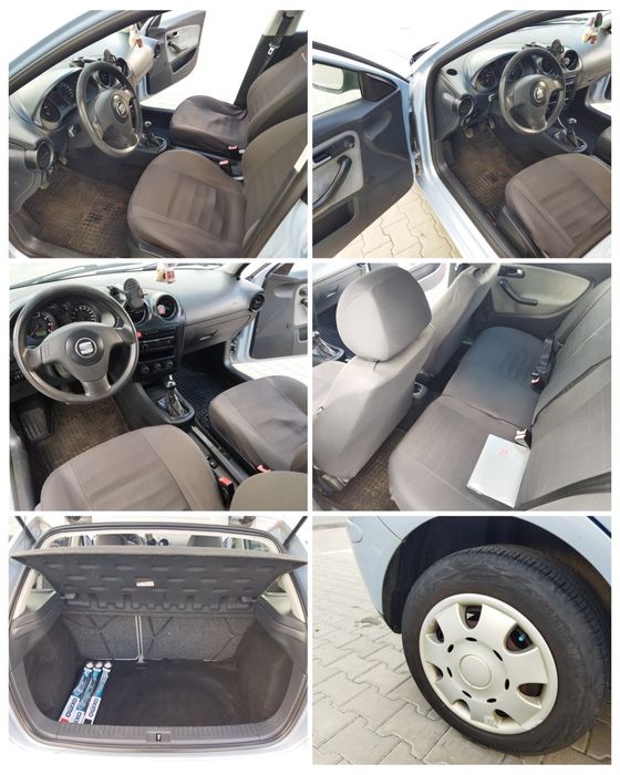 Seat Ibiza 1.4 benzyna rok 2003 sprawna klima ekonomiczne auto