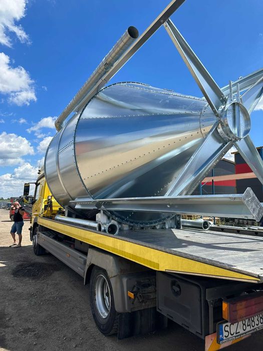 Silos paszowy kbks poland złożony 13t