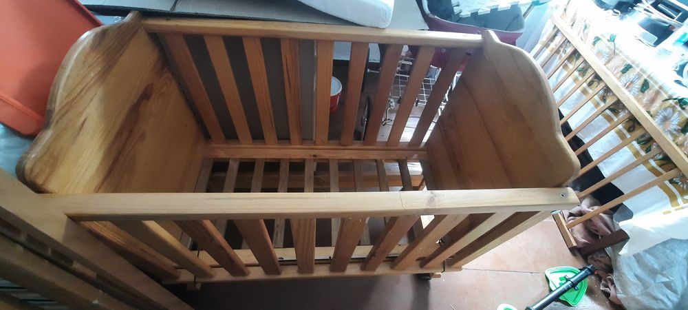 Ліжко-колиска дерев'яна, ручна робота