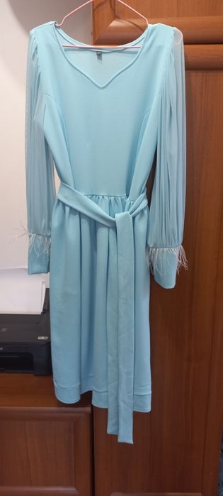 Ніжна блакитна сукня