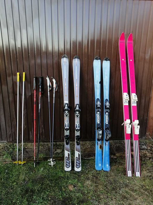 sprzedam  3  komplety  nart  TERAZ  TANIEJ