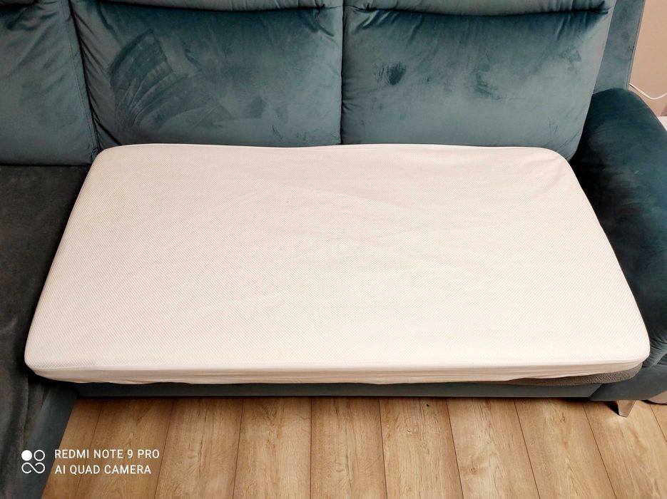 Materac piankowy 60x120x8 IDEALNY Stan Ikea