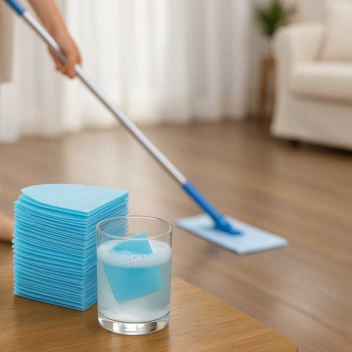 Сухие растворимые салфетки-пластины для уборки и чистки унитаза 30 шт