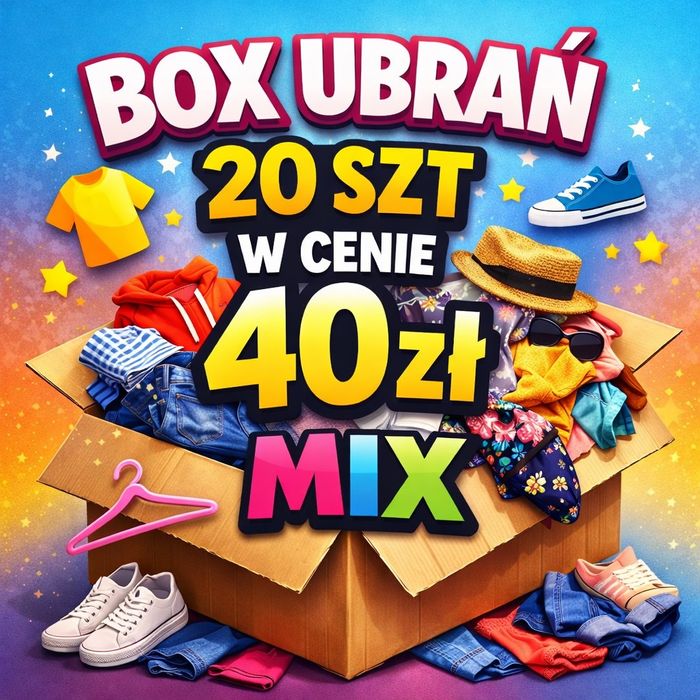Box ubrań   20 sz