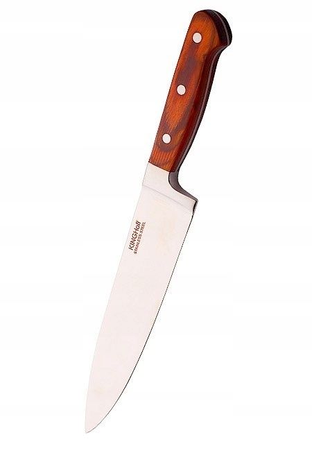 nóż szefa kuchni drew. uchwyt jakość ostrza 20cm