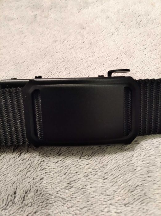 Nowy pas pasek parciany z automatyczną płynną regulacją czarny 110