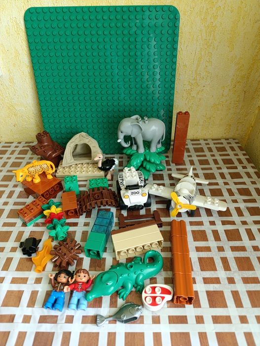 Lego Duplo Safari 6156. З великою будівельною пластиною