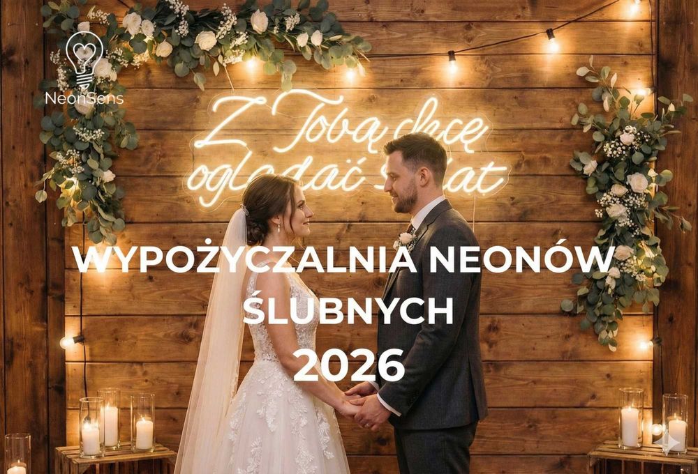 Napis LED Miłość 18 Neon Wesele WYSYŁKA