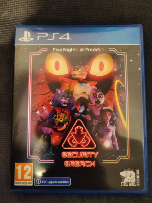 Ps4 ps5 Five Nights at Freddy's Security Breach playStation 4 5 ps 4 5 Toruń • OLX.pl