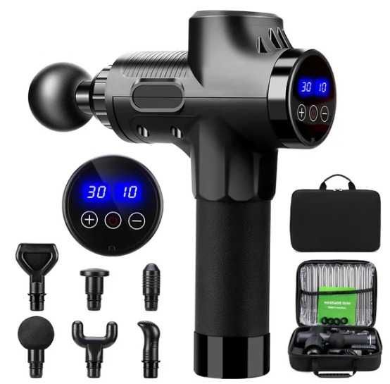 Dispositivo Massagem muscular corporal profissional incluí 6 cabeças