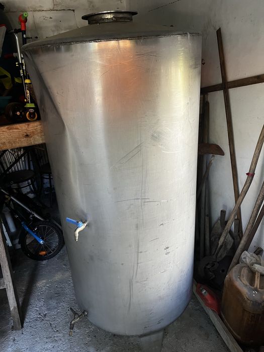 Cuba inox para vinho - 750 L