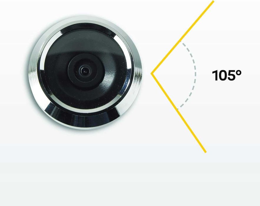 Elektroniczny Wizjer Drzwiowy YALE DDV500 3.2 Calowy LCD