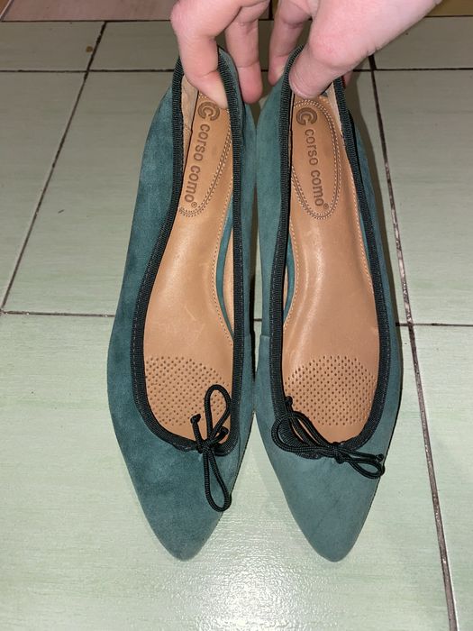 Новые женские замшевые туфли Corso Como, размер 37-38 (US 7.5)